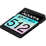 ADATA Premier Extreme SDXC 512 GB, Tarjeta de memoria negro