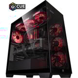 ALTERNATE ALT-ICUECS-AMD-001, Gaming-PC negro/Transparente