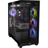 ALTERNATE ALT-ICUECS-AMD-001, Gaming-PC negro/Transparente