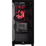 ALTERNATE Custom PC Series • iCUE Red Elements Gaming-PC negro/Transparente