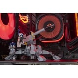 ALTERNATE Custom PC Series • iCUE Red Elements Gaming-PC negro/Transparente