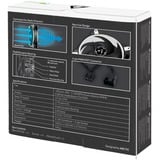 ARCTIC BioniX P120 Carcasa del ordenador Ventilador 12 cm Negro, Blanco negro/blanco, Ventilador, 12 cm, 2100 RPM, 25,5 dB, 67,56 cfm, 114,79 m³/h