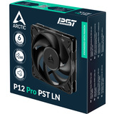 ARCTIC P12 Pro PST LN, Ventilador negro
