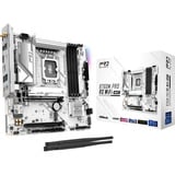 ASRock B760M Pro RS, Placa base blanco/Negro