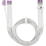 ASUS ROG-EQUALIZER, Cable blanco, PCI-E (16-pin), PCI-E x16 (Gen 4.0), 0,75 m, Macho, Macho, Derecho