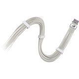 ASUS ROG-EQUALIZER, Cable blanco, PCI-E (16-pin), PCI-E x16 (Gen 4.0), 0,75 m, Macho, Macho, Derecho
