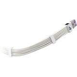 ASUS ROG-EQUALIZER, Cable blanco, PCI-E (16-pin), PCI-E x16 (Gen 4.0), 0,75 m, Macho, Macho, Derecho