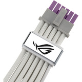ASUS ROG-EQUALIZER, Cable blanco, PCI-E (16-pin), PCI-E x16 (Gen 4.0), 0,75 m, Macho, Macho, Derecho