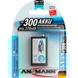 Ansmann 2500mAh AA maxE plus E-Block Níquel-metal hidruro (NiMH), Batería E-Block, Níquel-metal hidruro (NiMH), 8,4 V, 2500 mAh, 26,5 x 17,5 x 48,5 mm