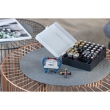 Ansmann Battery tester medidor de energía y batería, Instrumento de medición azul/Plateado, AA, AAA, C, D