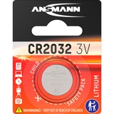 Ansmann CR 2032 Batería de un solo uso CR2032 Litio plateado, Batería de un solo uso, CR2032, Litio, 3 V, 1 pieza(s), Plata