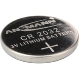 Ansmann CR 2032 Batería de un solo uso CR2032 Litio plateado, Batería de un solo uso, CR2032, Litio, 3 V, 1 pieza(s), Plata