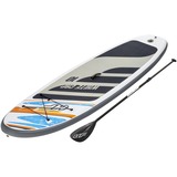 Bestway 65342 tabla de surf Tabla de stand up paddle (SUP), Tabla de SUP blanco/Gris, Tabla de stand up paddle (SUP), Multicolor, 120 kg, Caja a todo color, ATTENTION!NO PROTECTION AGAINST DROWNING! SWIMMERS ONLY!, 3050 mm
