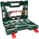 Bosch 2 607 017 195 broca Juego de brocas 91 pieza(s), Conjuntos de brocas & puntas verde, Taladro, Juego de brocas, Metal, Piedra, Madera, 1,8 kg, 91 pieza(s), Phillips, Pozidriv, Torx