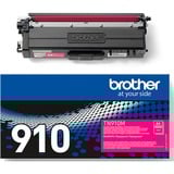 Brother TN-910M cartucho de tóner 1 pieza(s) Original Magenta 9000 páginas, Magenta, 1 pieza(s)
