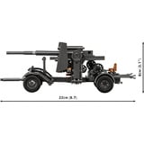 COBI 8.8 cm Flak 18 con afuste, Juegos de construcción 