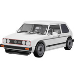 COBI Volkswagen Golf GTI (1976-1983), Juegos de construcción blanco