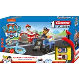 Paw Patrol Race N Rescue pista para vehículos de juguete De plástico, Pistas de carreras