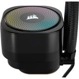 Corsair NAUTILUS 240 RS ARGB, Refrigeración por agua negro