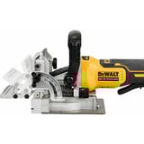 DEWALT Fresadora de espigas plana a batería DCW682NT, 18 Voltios, Esamblaje con galleta amarillo/Negro