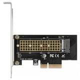 DeLOCK 90047 tarjeta y adaptador de interfaz Interno M.2, Tarjeta de interfaz PCIe, M.2, PCIe 4.0, Verde, Gris, PC, Windows 10, Windows 10 x64, Windows 8.1, Windows 8.1 x64