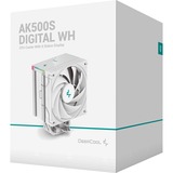 DeepCool AK500S DIGITAL WH, Disipador de CPU blanco