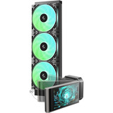 DeepCool LT360 VISION ARGB, Refrigeración por agua negro
