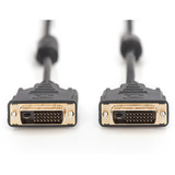 Digitus AK-320101-030-S, Cable negro
