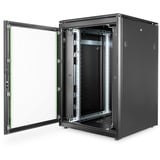 Digitus Armario de red de la serie Unique - 800 x 800 mm (an. x pr.), Armario IT negro, Rack o bastidor independiente, 22U, 800 kg, 800 g, Negro
