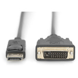Digitus Cable adaptador DisplayPort > DVI-D negro