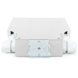 Digitus Caja de carril DIN de fibra óptica MM OM4 equipada con adaptador SC, Caja de fíbra óptica 