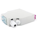 Digitus Caja de carril DIN de fibra óptica MM OM4 equipada con adaptador SC, Caja de fíbra óptica 
