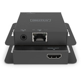 Digitus Set Extensor HDMI 4K, Alargador de HDMI negro