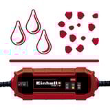 EINHELL CE-BC 1 M Acculader, Cargador rojo/Negro