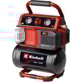 EINHELL Compresor a batería Power X-Change TE-AC 18/75 Li OF-Solo, 18Volt negro/Rojo