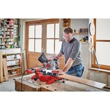 EINHELL Sierra de tracción, corte y inglete TC-SM 216, Sierras de corte a inglete y a bisel rojo/Negro