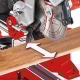 EINHELL TC-SM 216, Sierras de corte a inglete y a bisel rojo/Negro
