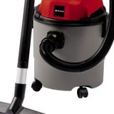 EINHELL TH-VC 1815 15 L Aspiradora de tambor Seca y húmeda 1250 W, Aspiradora en húmedo y en seco gris/Rojo, 1250 W, Aspiradora de tambor, Seca y húmeda, 15 L, 80 dB, Negro, Gris, Rojo
