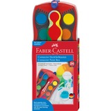 Faber-Castell Connector paint box, Caja de pintura rojo