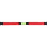 GEDORE Nivel de burbuja Red de aluminio, 30 cm, 2 burbujas, Nivel de agua rojo