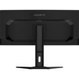 GIGABYTE Monitor de juegos curvo OLED WQHD MO34WQC de 34" - 3440 x 1440, 175Hz, 0.03ms, KVM, 250 cd/m², FreeSync Premium Pro, DisplayHDR True Black 400, HDMI 2.1, Displayport 1.4, Monitor de gaming negro, 175Hz, 0.03ms, KVM, 250 cd/m², FreeSync Premium Pro, DisplayHDR True Black 400, HDMI 2.1, Displayport 1.4, 86,4 cm (34"), 3440 x 1440 Pixeles, Wide Quad HD, OLED, 0,03 ms, Negro