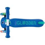 GLOBBER Primo Plus Lights incl. casco, Vespa azul oscuro/Turquesa