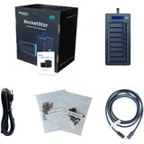 HighPoint RocketStor 6618V, Caja de unidades negro