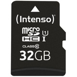 Intenso 3424480 memoria flash 32 GB MicroSD UHS-I Clase 10, Tarjeta de memoria negro, 32 GB, MicroSD, Clase 10, UHS-I, Class 1 (U1), Resistente a la temperatura, Resistente a golpes, Resistente al agua, A prueba de rayos X