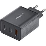 Intenso Power Adapter W65ACC GaN, Cargador negro