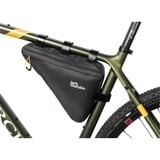 Jack Wolfskin Morobbia Triangle Bag, Cesta/bolsa de la bicicleta negro