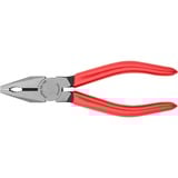 KNIPEX 03 01 160 alicate Alicates de electricista, Alicates combi rojo, Alicates de electricista, Acero, De plástico, Rojo, 16 cm, 187 g
