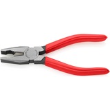 KNIPEX 03 01 160 alicate Alicates de electricista, Alicates combi rojo, Alicates de electricista, Acero, De plástico, Rojo, 16 cm, 187 g