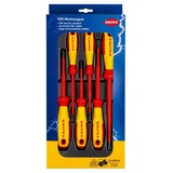 KNIPEX Juego de destornilladores rojo/Amarillo