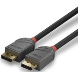 Lindy 36486 cable DisplayPort 10 m Negro negro, 10 m, DisplayPort, DisplayPort, Macho, Macho, 4096 x 2160 Pixeles